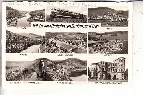 EISENBAHN / Railway / Chemin de Fer / Ferrocarril / Ferrovia / Spoorweg - Moseltalbahn, 1951