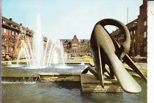 4200 OBERHAUSEN, Wasserspiele Friedensplatz, 1964