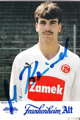 SPORT - FUSSBALL - FORTUNA DÜSSELDORF, MICHAEL KIMMEL, Autogramm