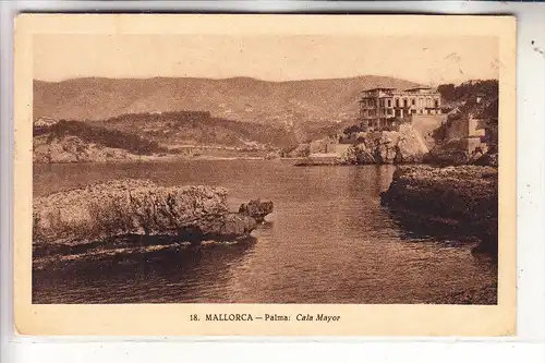 E 07000 PALMA DE MALLORCA - CALA MAJOR, 1932