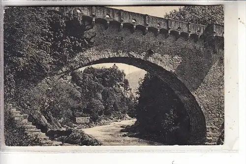 I 39012 MERAN / MERANO, Steinerner Steg, 1910