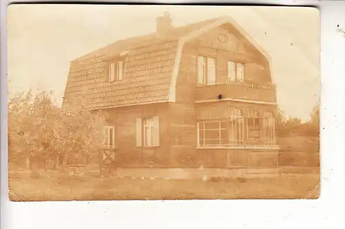 3000 HANNOVER, Einzelhaus, Photo-AK, 1918