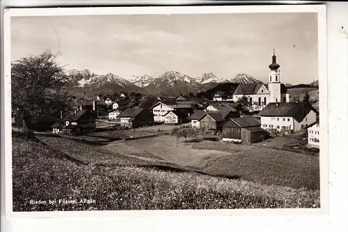 8959 ROSSHAUPTEN - RIEDEN, Ortsansicht, 1939