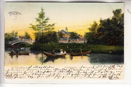 4050 MÖNCHENGLADBACH, Volksgarten, 1904, color