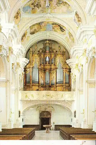 MUSIK - KIRCHENORGEL / Orgue / Organ / Organo - NIEDERALTAICH, Benediktiner-Abtei