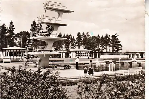 3180 WOLFSBURG, Schwimmstadion, 1961