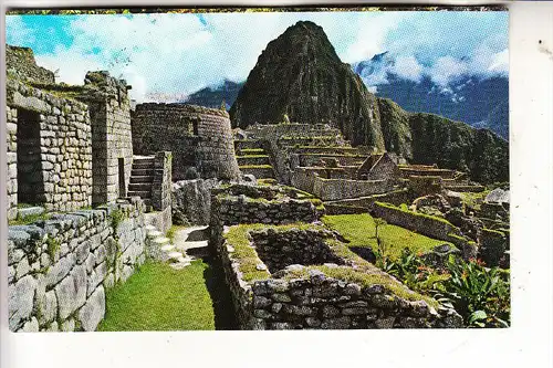 PERU - MACHUPICCHU, Temple, Bolivia stamp