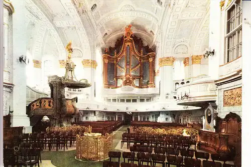 MUSIK - KIRCHENORGEL / Orgue / Organ / Organo - HAMBURG, St. Michaelis