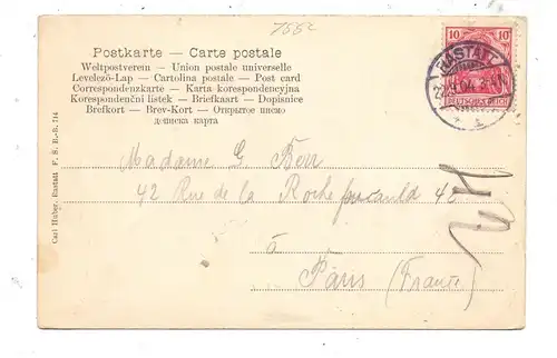 7550 RASTATT, Karlsruher Thor, 1904