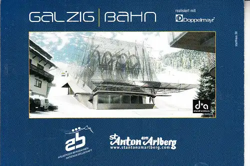 MATERIAL - 3D - Galzig-Bahn, St.Anton am Arlberg