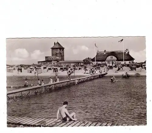 2448 BURG / Fehmarn, Schwimmsteege, 1962