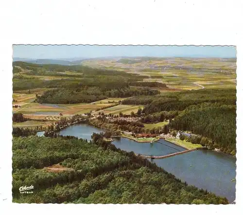 5350 EUSKIRCHEN - KIRCHHEIM, Steinbachtalsperre und Umgebung, Luftaufnahme, 1959