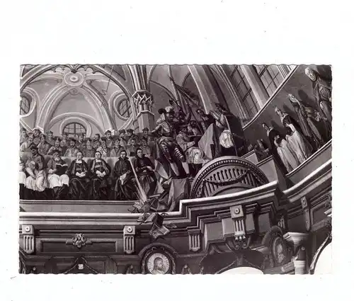 H 3300 EGER, Diözesan Bibliothek, Freskenteil