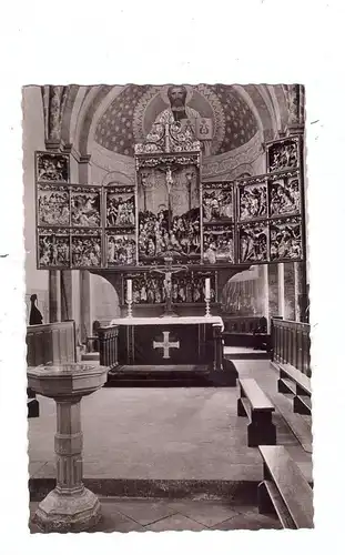 4904 ENGER, Wittekindskirche, Schnitzaltar