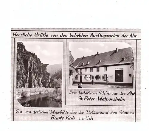 5483 BAD NEUENAHR - AHRWEILER - WALPORZHEIM, Weinhaus St. Peter