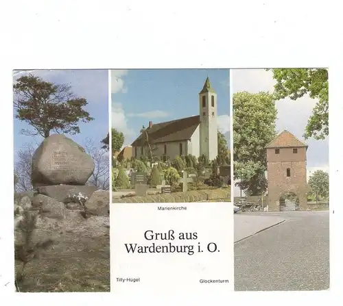 2906 WARDENBURG, Tilly-Hügel, Marienkirche, Glockenturm