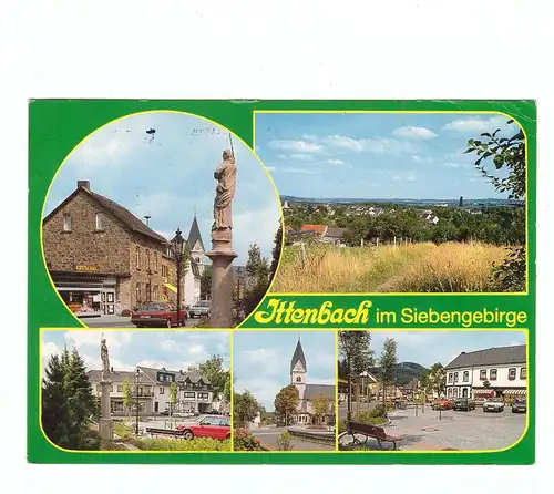 5330 KÖNIGSWINTER - ITTENBACH, Mehrbild-AK