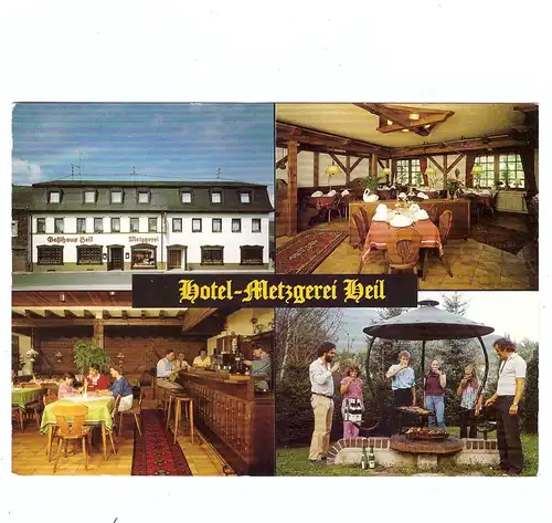 5550 BERNKASTEL - KUES - LÖSNICH, Hotel Metzgerei Heil