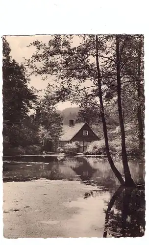 0-3700 WERNIGERODE, Forsthaus im Christianental, 1960