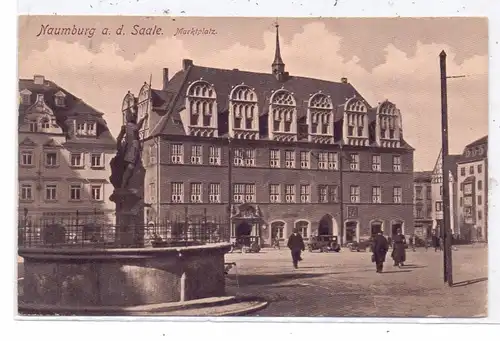 0-4350 NAUMBURG, Marktplatz, 1928