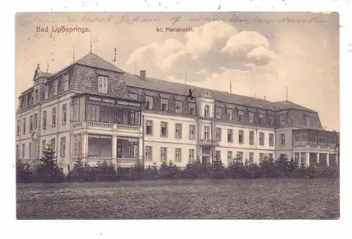 4792 BAD LIPPSPRINGE, St. Marienstift, 1911