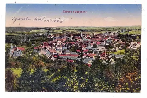 F 67700 SAVERNE / ZABERN, Panorama, deutsche Feldpost