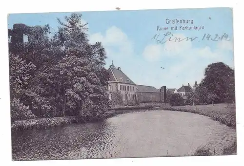 4150 KREFELD - LINN, Gräfenburg, 1912