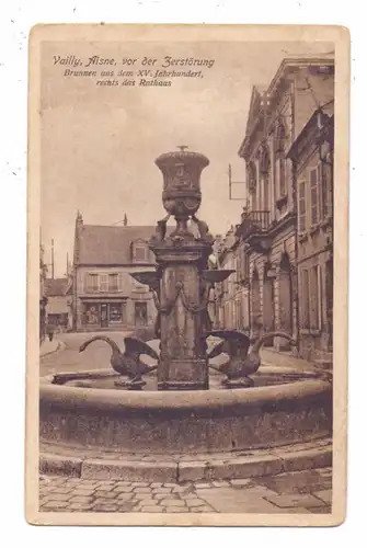 F 02370 VAILLY SUR AISNE, 1. Weltkrieg, vor der Zerstörung