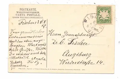 8975 FISCHEN, Ortsansicht 1905