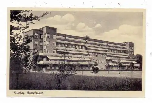 2080 PINNEBERG, Reservelazarett, kl. Druckstelle
