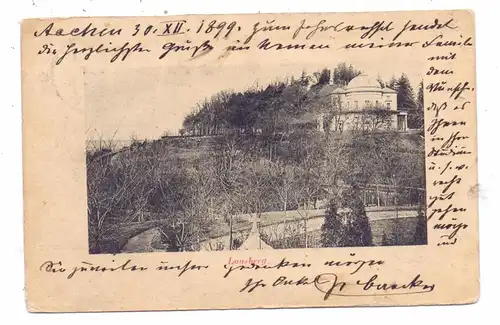 5100 AACHEN, Lousberg, 1899, Lichtdruck