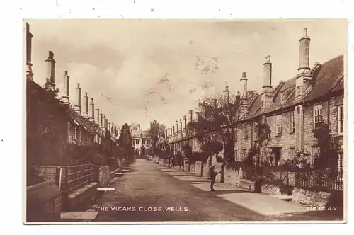 UK - ENGLAND - SOMERSET - WELLS, The Vicars Close, 1942