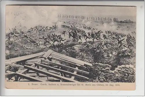 F 57255 SAINTE MARIE AUX CHENES, Schlacht 18.August 1870, Garde,Sachsen und Braunschweiger