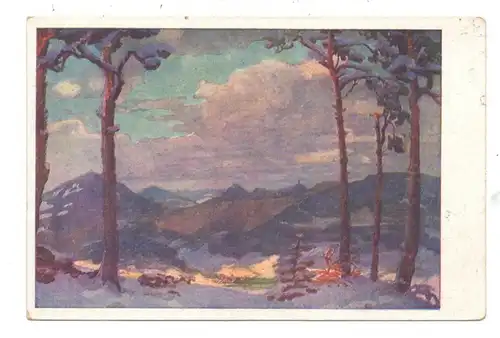 6748 BAD BERGZABERN - KLINGENMÜNSTER, Treutelskopf, Pfälzer Heimatbilder, Aug. Croissant