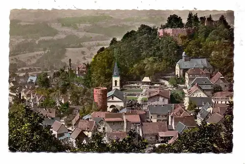 6145 LINDENFELS, Panorama 1960, aus Schlierbach verschickt