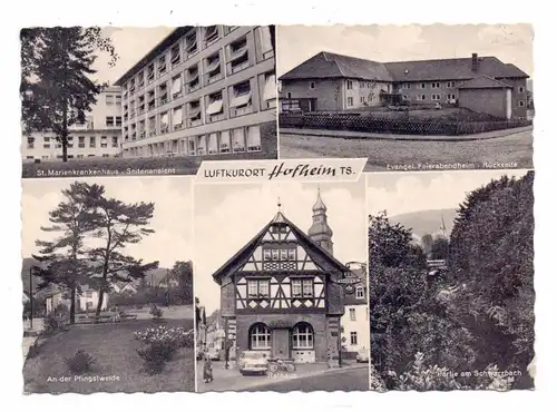 6238 HOFHEIM, Krankenhaus, Feierabenheim, Rathaus...