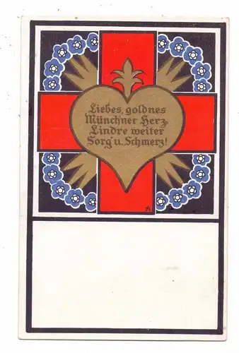 8000 MÜNCHEN, Rotes Kreuz Sammel - Komitee, 1915