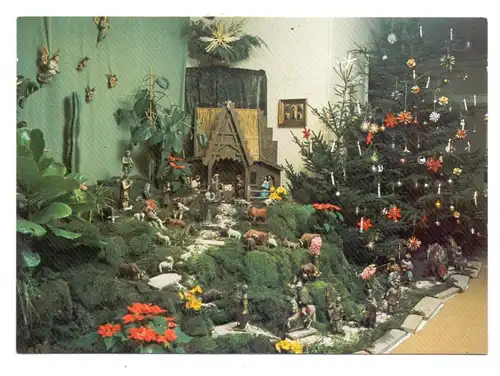 KRIPPE / Crip / Culla, Bad Honnef, Weihnachtskrippe Konrad Adenauers