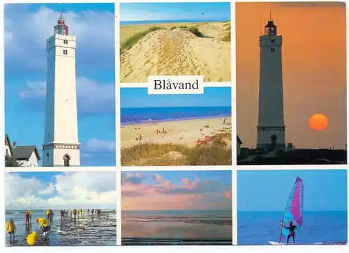 LEUCHTTURM / Lighthouse / Phare / Fyr / Vuurtoren, BLAVAND / DK