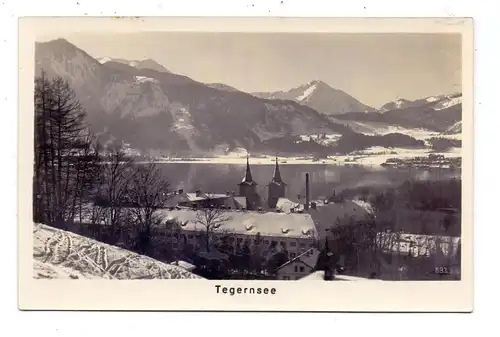 8180 TEGERNSEE, Ortsansicht, 1935