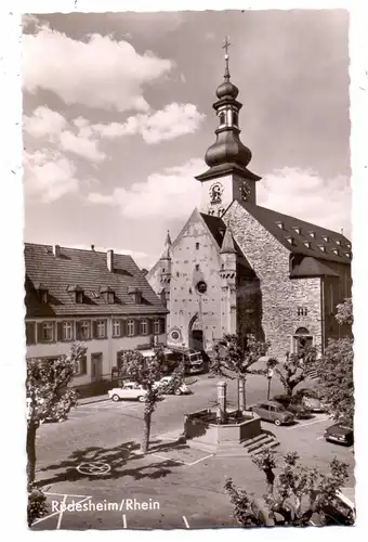 6220 RÜDESHEIM, Kirche Sankt Jakobus, Oldtimer