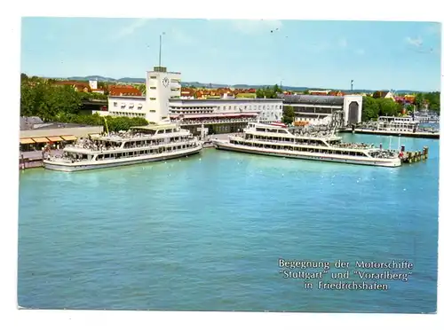 BINNENSCHIFFE - BODENSEE, Friedrichshafen, Hafenbahnhof