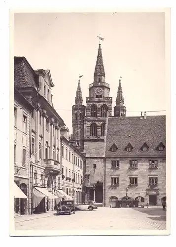 8800 ANSBACH, Gumbertuskirche, Hofapotheke, Oldtimer