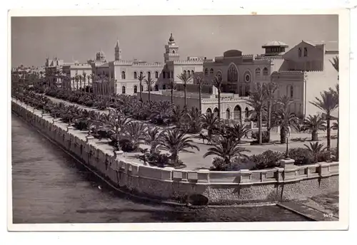 LIBYEN - TRIPOLIS, 1938, KDF-Reise Wilhelm Gustloff, Schiffspost