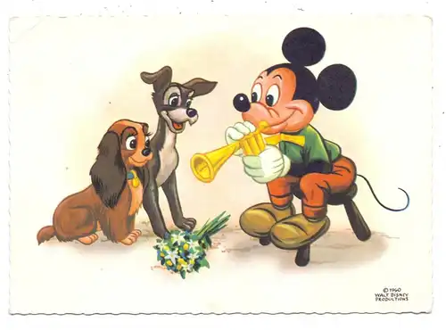 DISNEY - Micky Maus / Susi & Strolch / Mickey Mouse & Lady and the Tramp, 1960