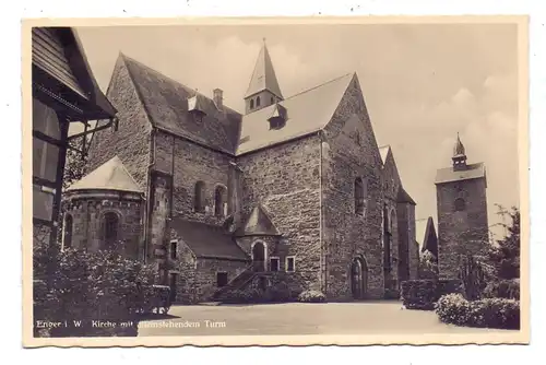 4904 ENGER, Kirche mit alleinstehendem Turm