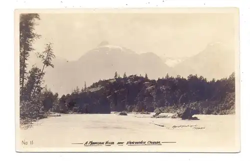 CANADA - BRITISH COLUMBIA - VANCOUVER, Mountain Vista near Vancouver, 1917 Gouwen