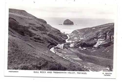 UK - ENGLAND - CORNWALL - TINTANGEL, Gull Rock & Trebarwith Valley