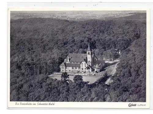 5840 SCHWERTE, Freischütz, Luftaufnahme, 1957