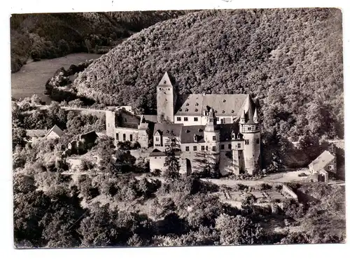 5440 MAYEN, Schloß Bürresheim, Luftaufnahme, 1960